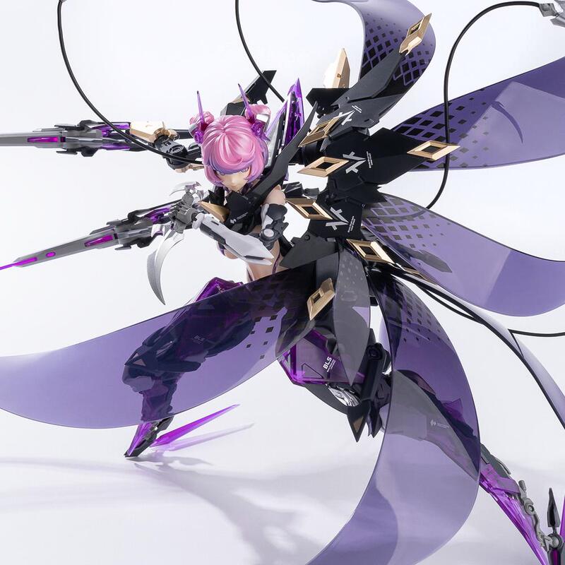 In Stock Kurehoushi Katsushi Rosa Project Star Flower Black Iris Mecha Girl 1/10 Scale Figure Model In Stock Kurehoushi Katsushi Rosa Project Star Flower Black Iris Mecha Girl 1/10 Scale Figure Model