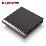 Rog Logland Switch Panel панель Yiyuan Black Black Официальный флагманский магазин Трех -отверстие 16A кондиционер USB Home Home
