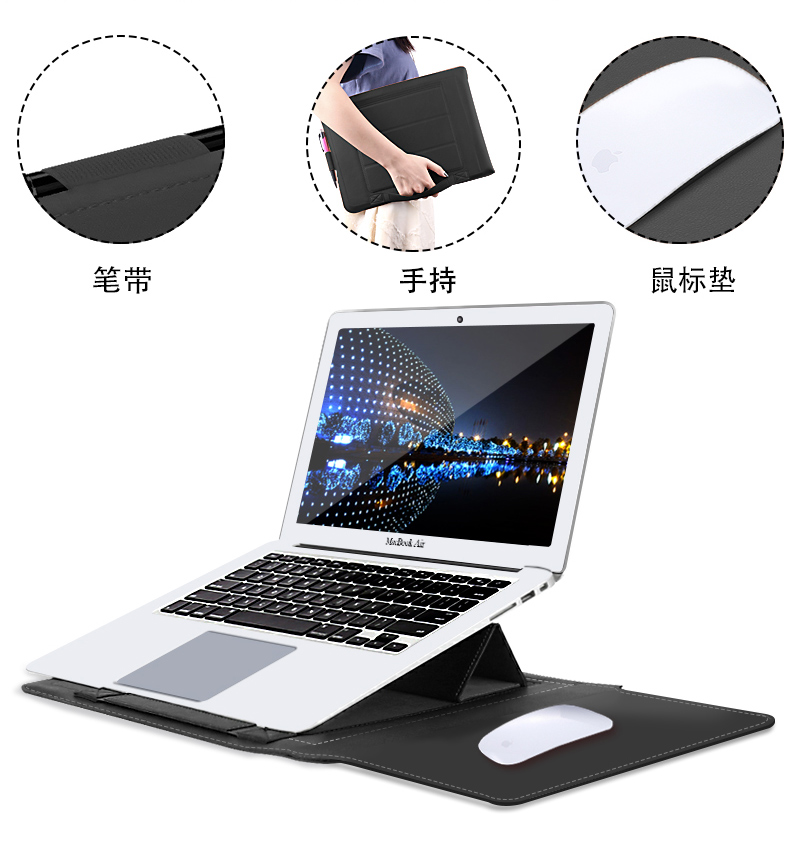 Máy tính xách tay lót macbook12 inch Apple 15 máy tính chống thấm nước cào 13.3air Huawei matebook14 - Phụ kiện máy tính xách tay miếng dán bàn phím laptop hp