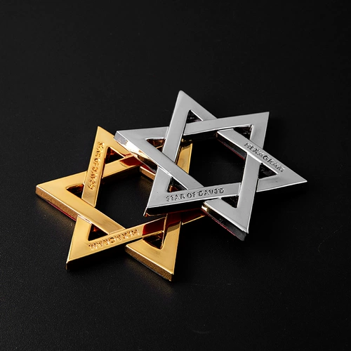 Украшение личности автомобиля Патч Creative 3D Stereo Metal Six Six Mangxing