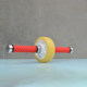 5-inch belly strengthening beef tendon wheel double bearing silent indoor and outdoor fitness training abdominal muscle wheel waist and abdominal training fitness equipment