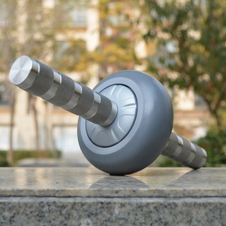 Abdominal Wheel Fitness Wheel 304 Stainless Steel Double Bearing Roller Indoor Fitness High-Difficulty Fitness Equipment Silent Version