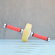Double bearing abdominal wheel silent beef tendon wheel 15cm handle home fitness equipment 304 stainless steel hand extended handle