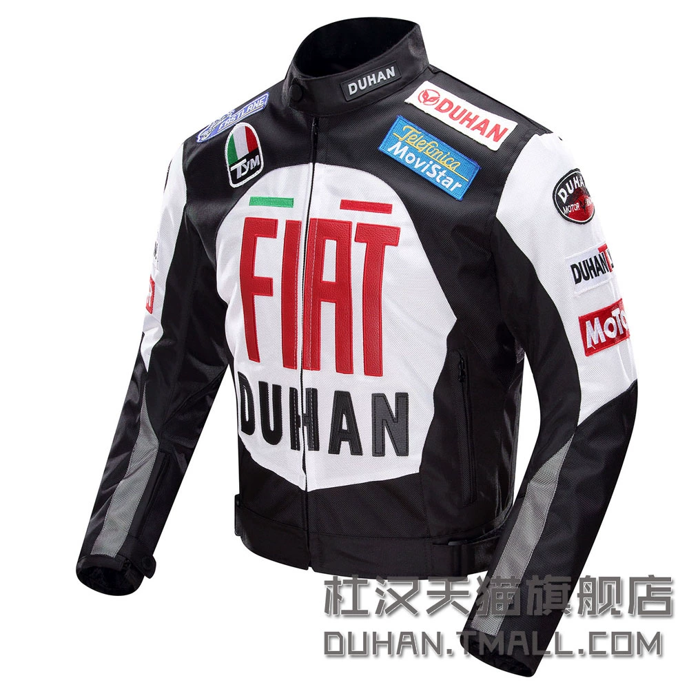 Duhan đua phù hợp với xe máy cưỡi phù hợp với quần áo chống rơi off-road đua phù hợp với nam áo khoác xe máy áo khoác - Xe máy Rider thiết bị