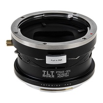 Fotodiox Pentex Pentax 645 lens turn GFX in amplitude swing shift axis Tilt Shift transfer ring
