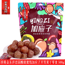 Jin Dongyang Love Garden Candied dried fruit Plus Yingzi dried yellow peach appetizing snacks Net red snacks Preserved prunes 500g bags