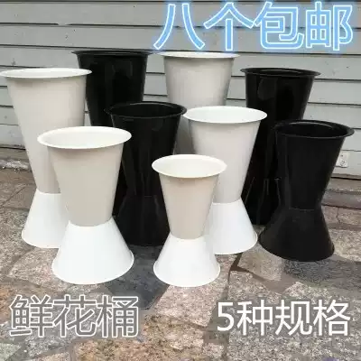 Large and medium small flower tube flower barrel packaging paper plastic tube flower Flower Flower bucket