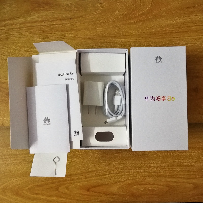 Huawei thưởng thức 8e hộp đóng gói điện thoại di động gốc bộ sạc dữ liệu chính hãng đầy đủ bộ phụ kiện phim