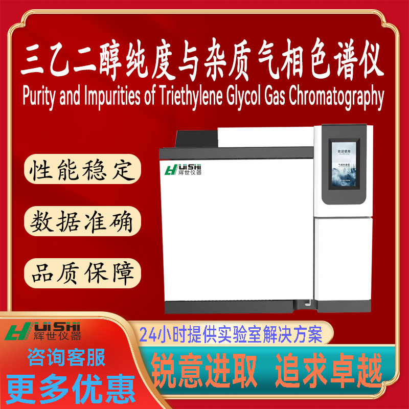 多功能上海辉世GC479三乙二醇纯度与杂质检测气相色谱仪器