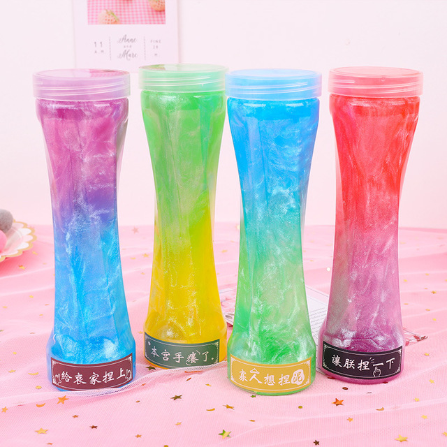 Crystal clay Slime suit The full range of transparent and non-toxic handmade materials Children Foaming Glue