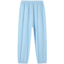 Pantalons de pyjama pour enfants Cotton Era 2024 Printemps et été Nouveaux pantalons de pyjama pour garçons et filles Pantalons en pur coton Pantalons amples et fins pour la maison