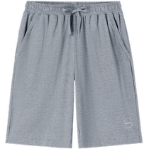Cotton Era Mens Knitted Home Shorts Pajama Pants Summer Thin Cotton Pajama Pants Boys High Elasticity Comfortable Loose
