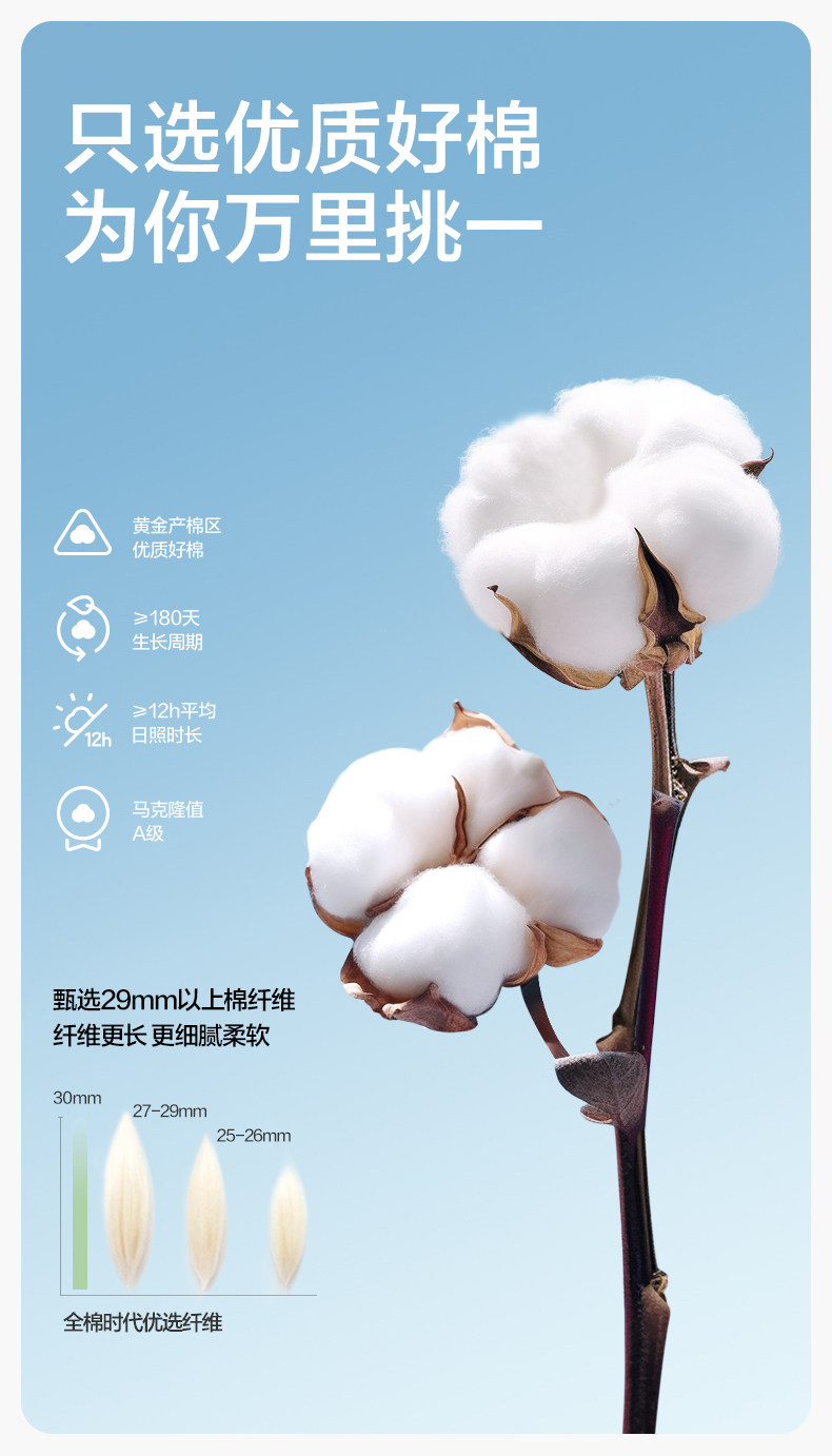 全棉时代孕妇7A抗菌家居服舒适便捷哺乳侧开口孕妈月子服四季女士 — 16