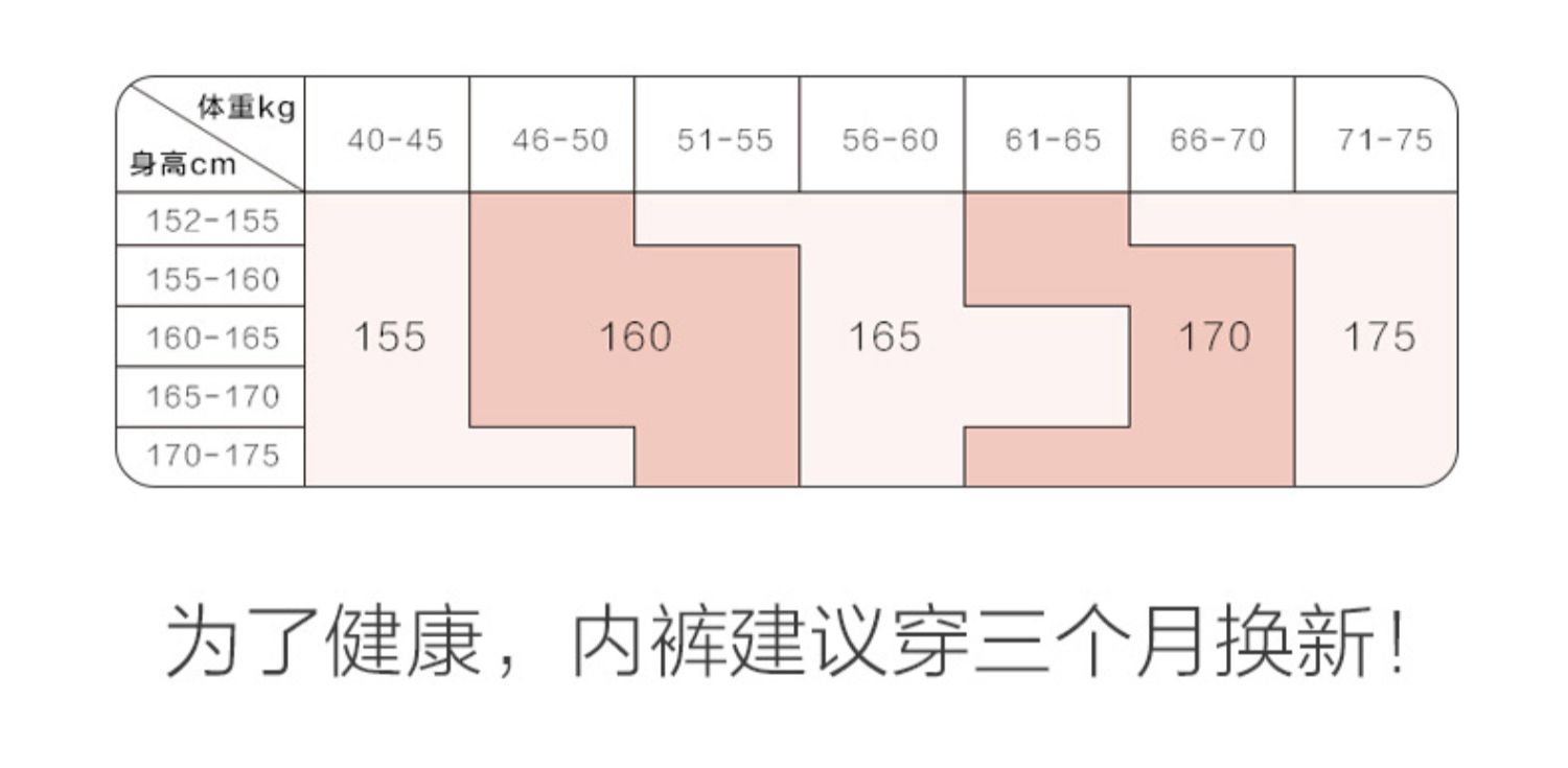 【全棉时代】中腰纯棉女士内裤两条装