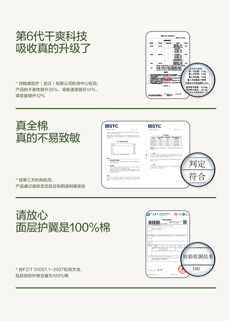 安享好物 安享A级卫生巾-全棉时代奈丝公主 纯棉 日用卫生巾 国标