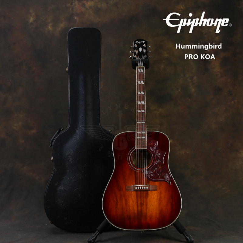 Epiphone hummingbird pro koa Clearance