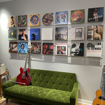 CD wall rack vinyl record rack LP storage rack PS4 game disc organizer Blu-ray disc acrylic display rack