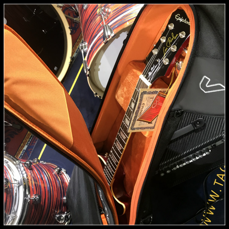 American tidal wave GRUV GEAR knife front single shoulder double shoulder EG-BLK electric guitar violin bag 