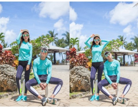 2018 cặp đôi mới tay dài áo tắm chống nắng lướt sóng tuần trăng mật quần bơi áo tắm lướt quần áo nam bơi 	đồ đôi tắm biển đẹp