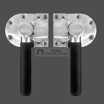 Adjustable oven door lock 304 stainless steel steamer equipment door handle oven lock flat door handle oven accessories