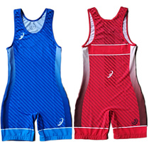 Diagonal Textured Thickening ACS Elastic Conjoint Wrestling Suit Conjoint Tight Clothing