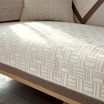 Autumn and winter chenille sofa cushion Chinese four seasons universal norse simple modern anti-skid cushion cover back towel cover cloth