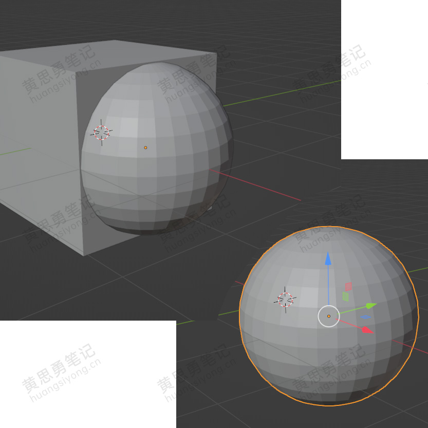 Blender怎么单独对某个物体隔离操作？