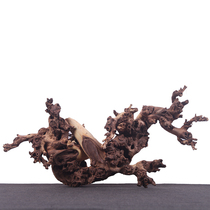 Fish tank water sunken wood landscaping coral natural dead wood tree root root carving ornaments South American grass tank stream water and land rainforest tank