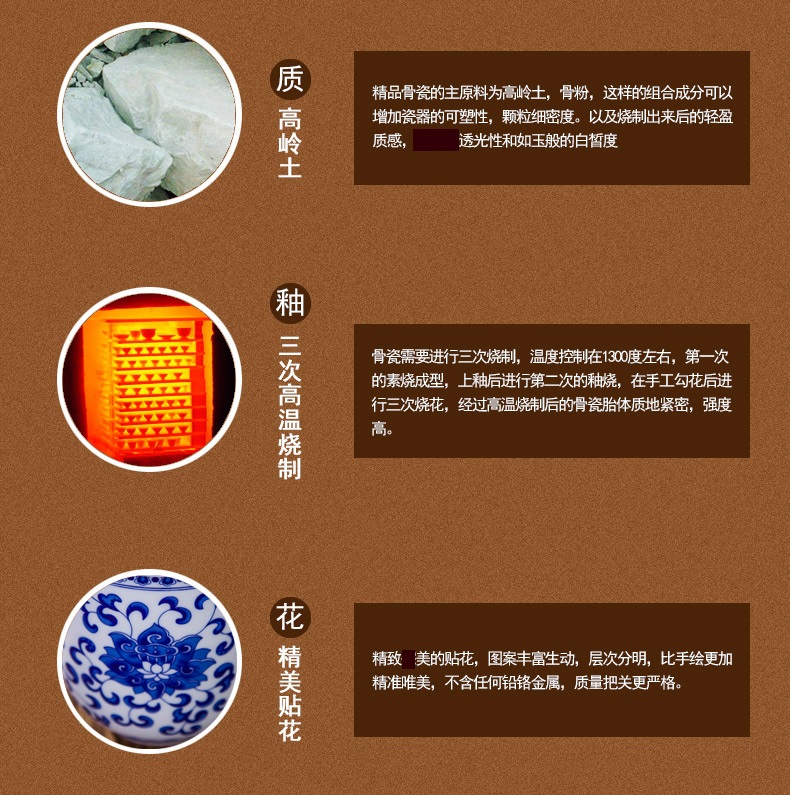 DE farce auspicious jingdezhen blue and white glazed pottery and porcelain cups with cover ceramic ipads China office gift cups in the mail
