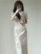 Gentle retro Republic of China style elegant cheongsam 2024 summer new style young girl improved dress long style