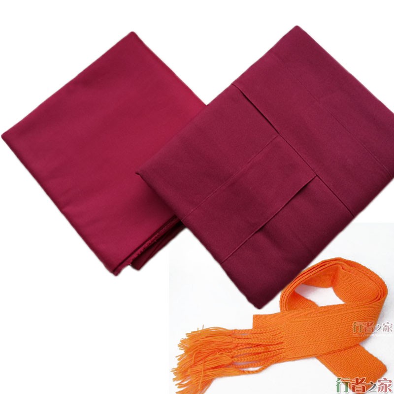 Monk Monk Clothing Monk Clothing Cotton Mixed Fabric Cassock monoid Fukuda Skirt Monk Skirt girdle Belt Suit