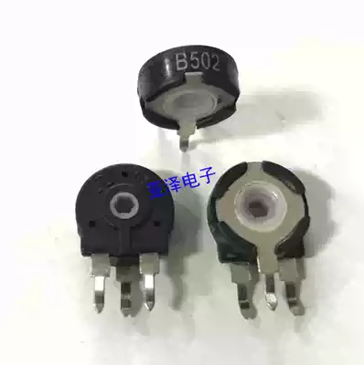 Spanish potentiometer PT10-5K hexagonal hole vertical rotary adjustable rotary potentiometer B502 resistance B5K
