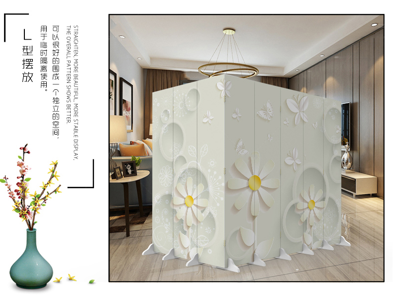 Màn hình vách ngăn Thời trang hiên nhà IKEA phòng khách hiện đại đơn giản có thể tháo rời tường phòng ngủ - Màn hình / Cửa sổ mẫu vách gỗ cầu thang