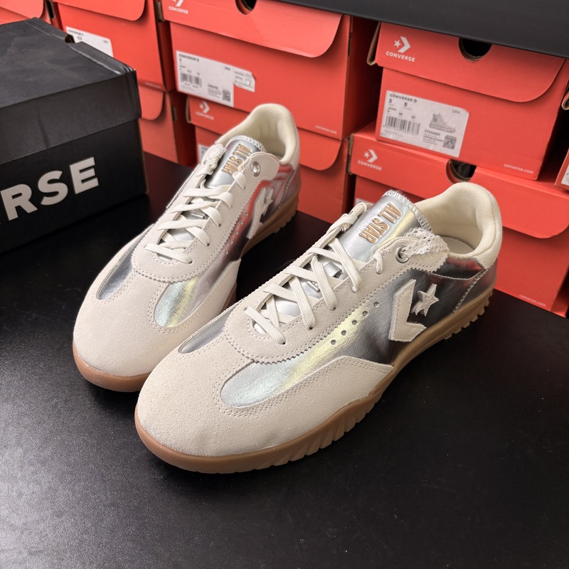 Converse Run Star Trainer Unisex Training Shoes Retro Future Silver Meteor Casual Low-Top A15189C