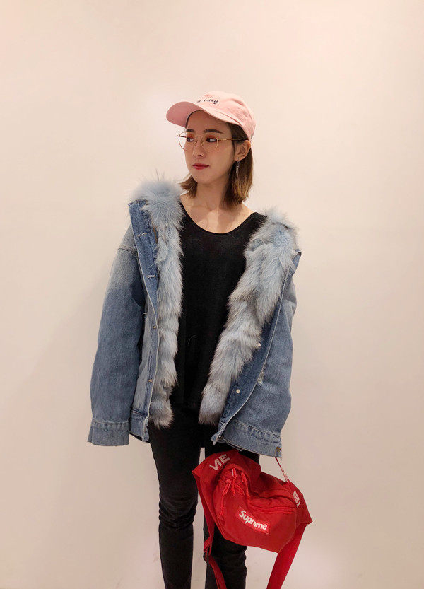 Manteau de fourrure femme - Ref 3174143 Image 165