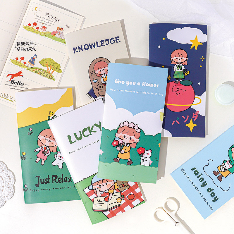 Half Sugar Girl Series TN Collage This Cute Hand Ledger Sticker adhesive tape material to contain the book Fig.