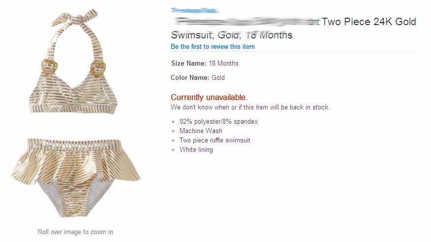 Maillot de bain fille OTHER   - Ref 2550992 Image 6