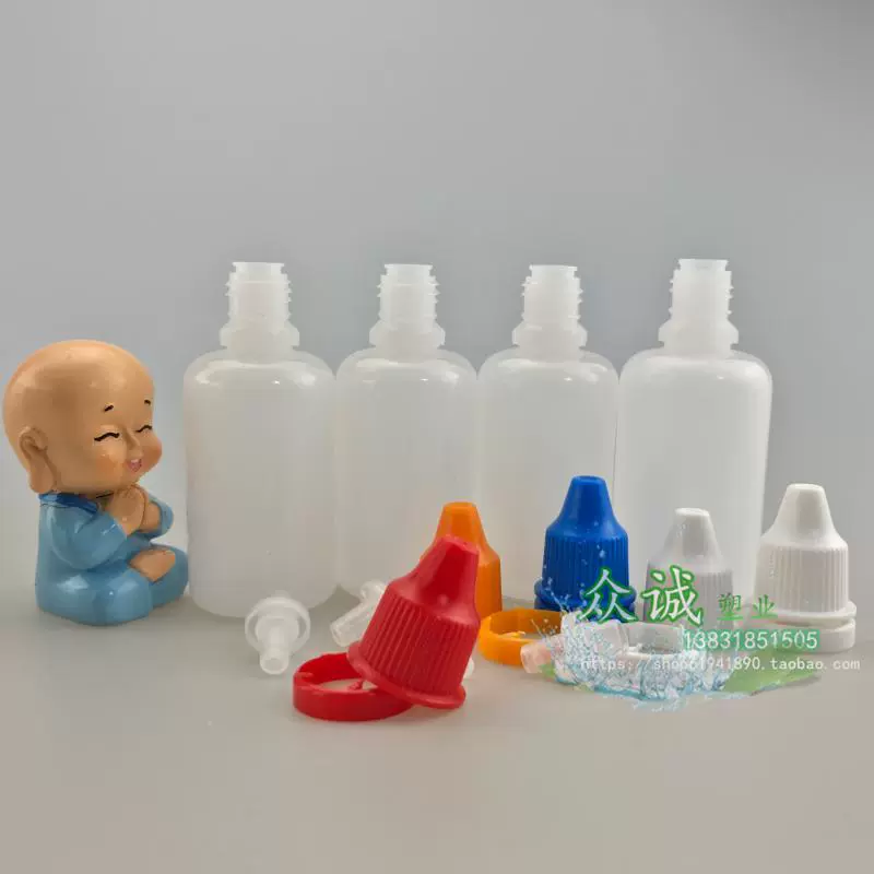 Tinh dầu chai chống trộm 30ml ml chai nhựa chai nước chai phụ giọt chất lỏng nhỏ mắt chai nhỏ giọt chai - Thuốc nhỏ mắt thuốc nhỏ mắt chó mèo bio