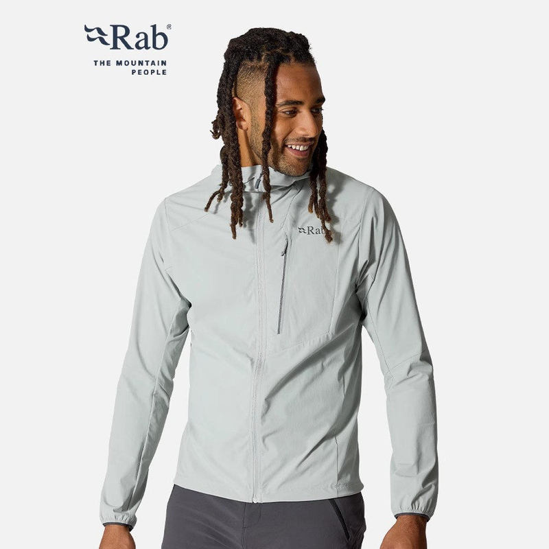 Rab Borealis Outdoor Hiking Breathable Sports Casual Jacket Waterproof and Windproof Soft Shell Jacket Qws-75 Rab Borealis Outdoor Hiking Breathable Sports Casual Jacket Waterproof and Windproof Soft Shell Jacket Qws-75