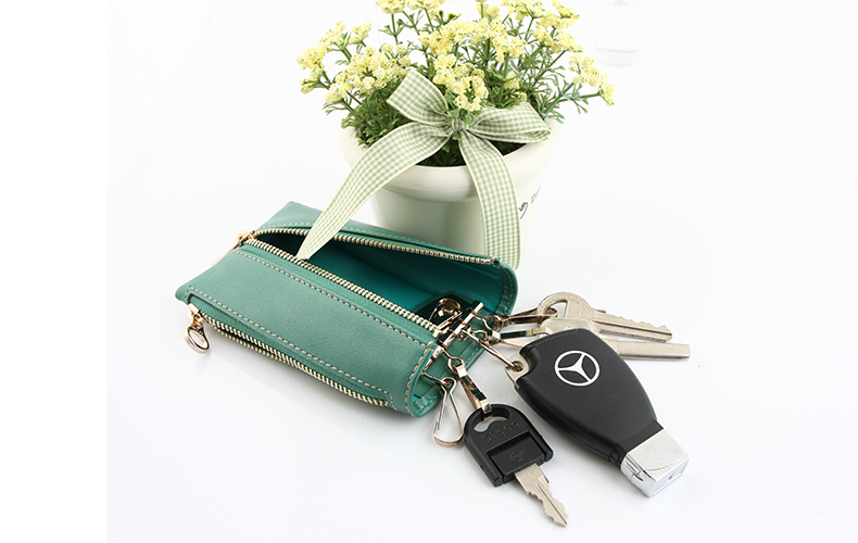 Millers xe chìa khóa túi da nam lưu trữ sáng tạo túi cá tính thời trang đơn giản thắt lưng khóa túi phổ quát ví da thật