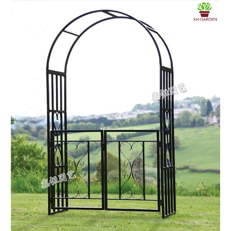 Xinheng Gardening Internet-Famous Iron Arch Flower Stand Climbing Plant Trellis Yard Decoration Outdoor Garden Flower Stand Xinheng Gardening Internet-Famous Iron Arch Flower Stand Climbing Plant Trellis Yard Decoration Outdoor Garden Flower Stand