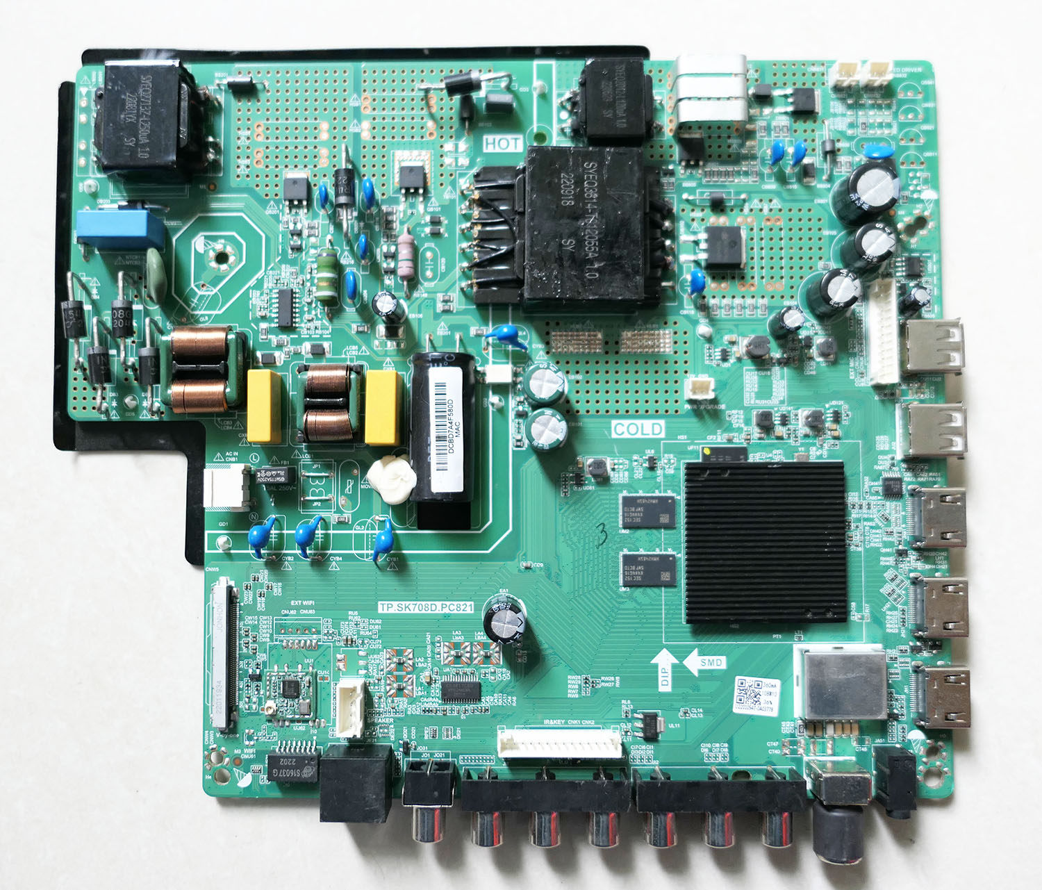 Original fit 4K three-in-one LCD TV TP SK708D PC821 Main board 200 D55PAUCN network motherboard-Taobao