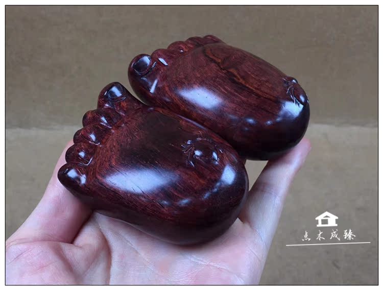 Hainan Huangflower Pear Wood Carving Old Hand Handle Handle Men Handling Handling Handling High-end Weapon Play