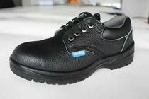 Anti-static labor shoes anti-smashing steel head shoes black steel sheet leather shoes engineering construction work shoes antistatic puncture proof