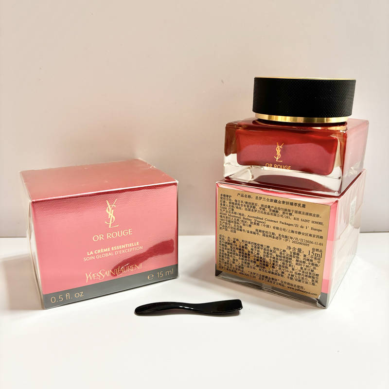 Saint Laurent Ysl New Golden Luxury Essence Cream 15ml Saffron National Edition 28 Years