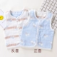 Áo vest bé gái mùa xuân và mùa hè cho bé bộ đồ cotton mỏng vest vest nam trẻ em vest nữ gạc thoáng khí phần 0-3 tuổi - Áo ghi lê sỉ quần áo trẻ em tận gốc