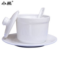 Electric cooker accessories Delicious family ceramic stew Cup birds nest stew cup water stew Cup Cordyceps ginseng stew Cup