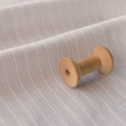 Vải cotton trắng sọc sọc trắng