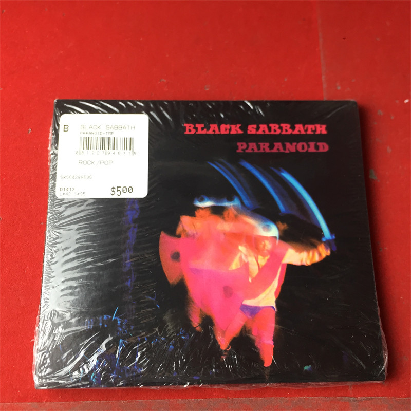 Black Sabbath Paranoid OM версия нераскрытого рока Изображение 1