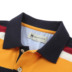 Regatta câu lạc bộ mùa hè cotton nam ngắn tay ve áo t-shirt England đơn giản sọc casual POLO áo sơ mi nam Polo
